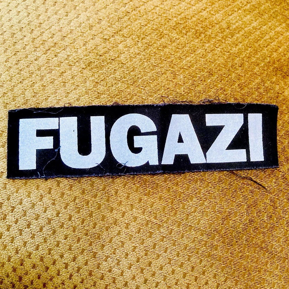 Fugazi Jacket Patch